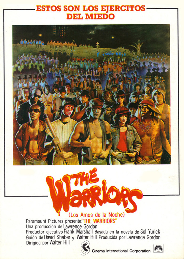 Póster de la película The Warriors (Los Amos de la Noche)