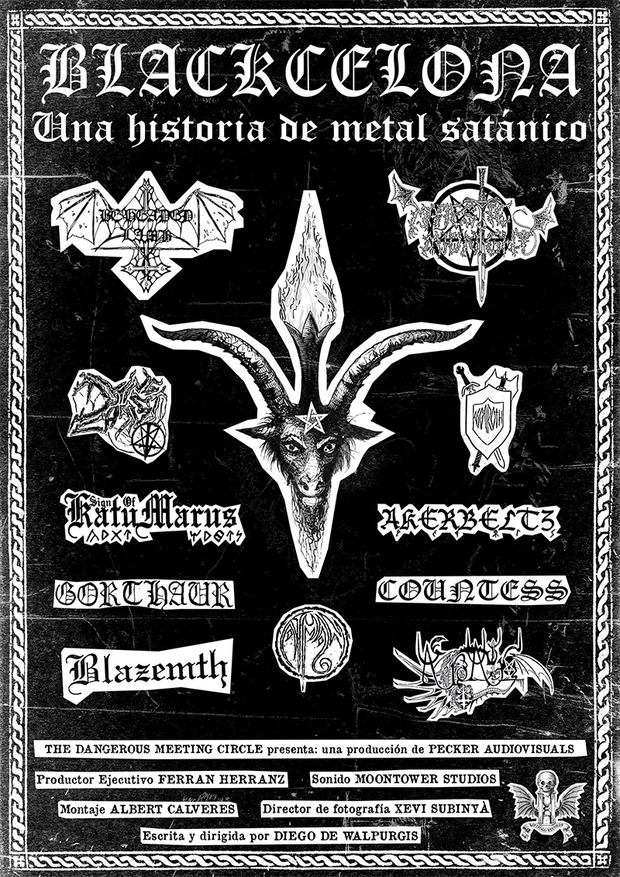 Póster de la película Blackcelona: Una Historia de Metal Satánico