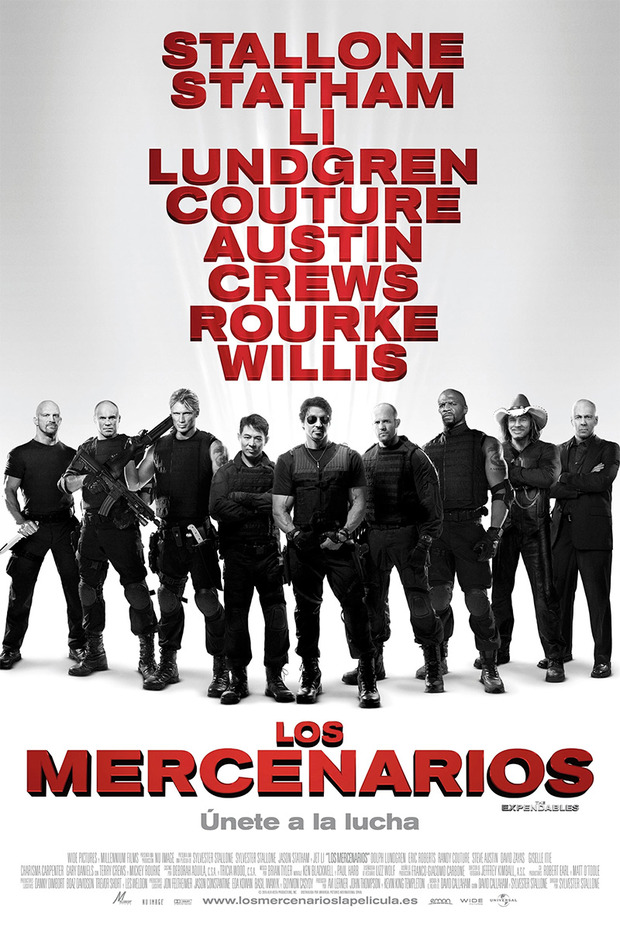 Los Mercenarios Blu-ray