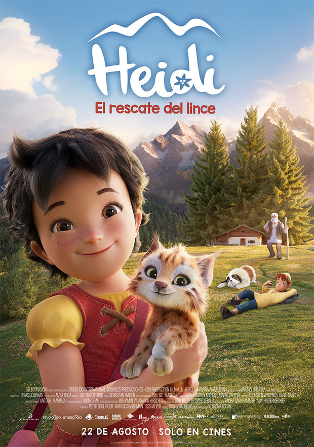 Póster de la película Heidi, El Rescate del Lince