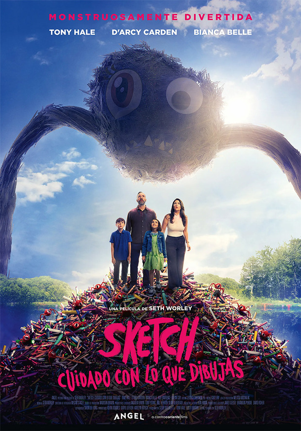 Póster de la película Sketch. Cuidado con lo que Dibujas