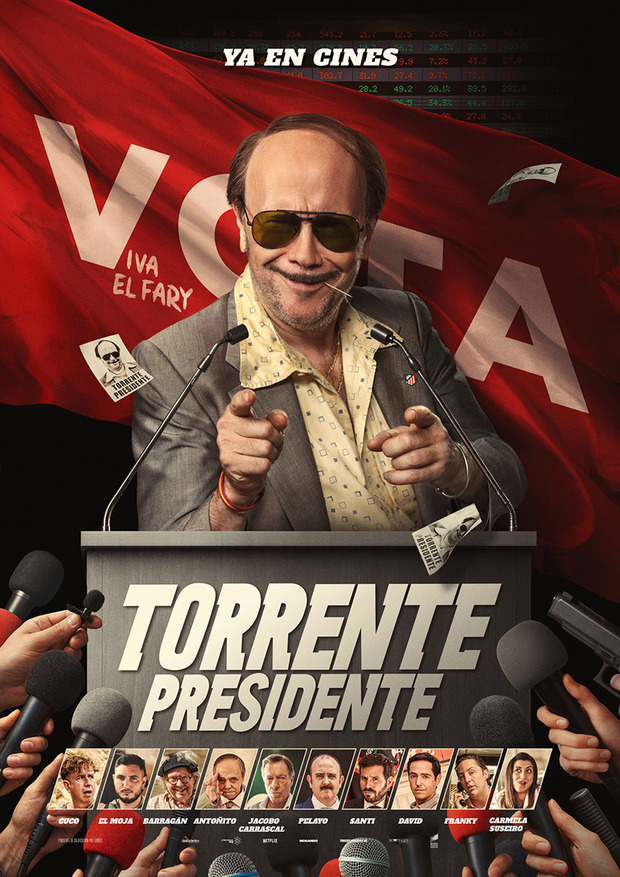 Póster de la película Torrente Presidente