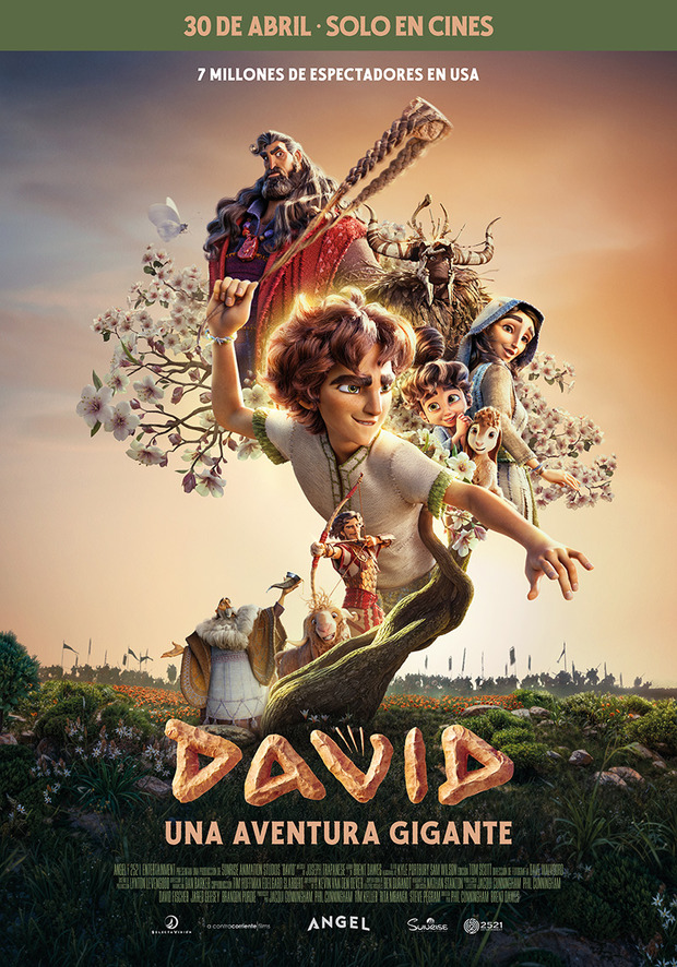 Póster de la película David, Una Aventura Gigante