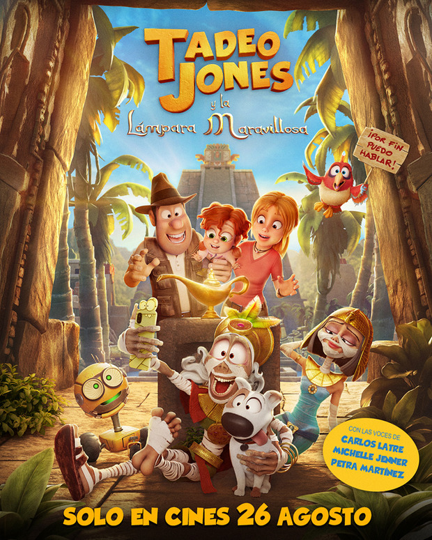 Póster de la película Tadeo Jones y la Lámpara Maravillosa