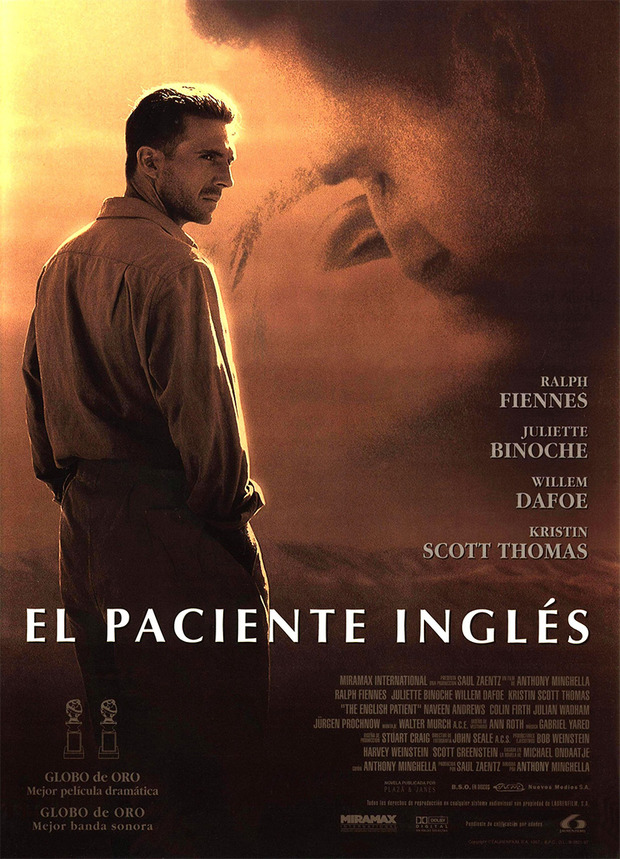 Póster de la película El Paciente Inglés