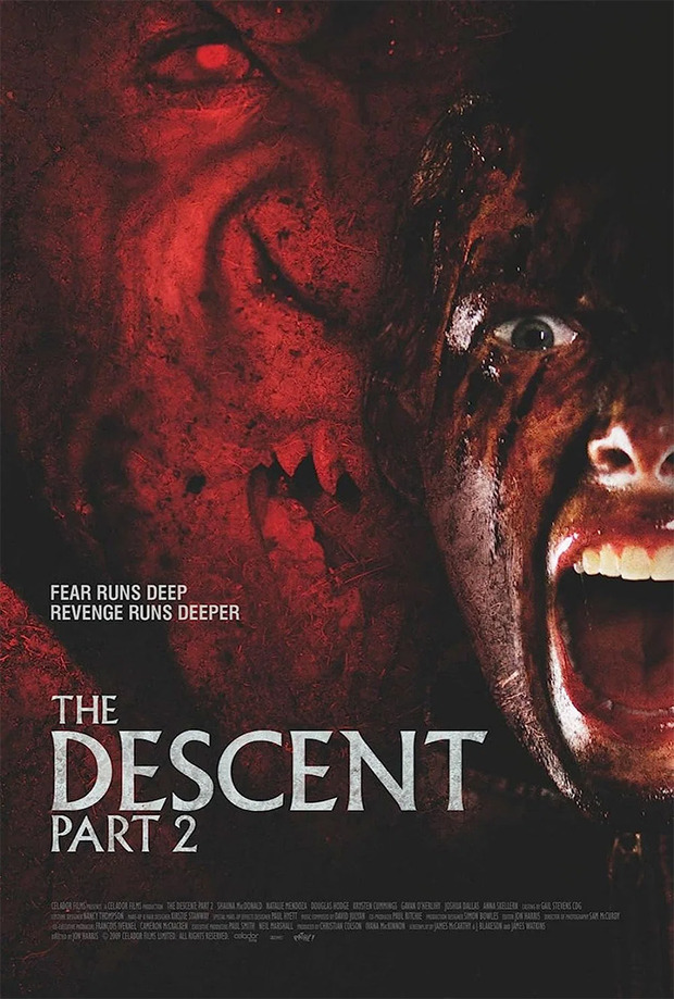 Póster de la película The Descent. Parte 2