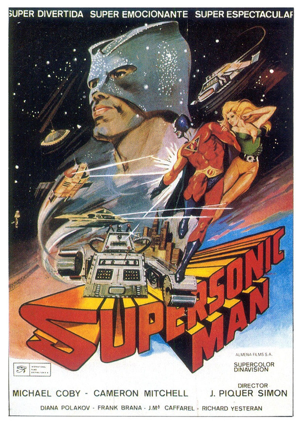 Póster de la película Supersonic Man