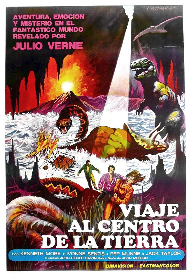Póster de la película Viaje al Centro de la Tierra