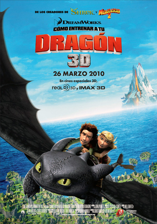 Póster de la película Cómo Entrenar a tu Dragón