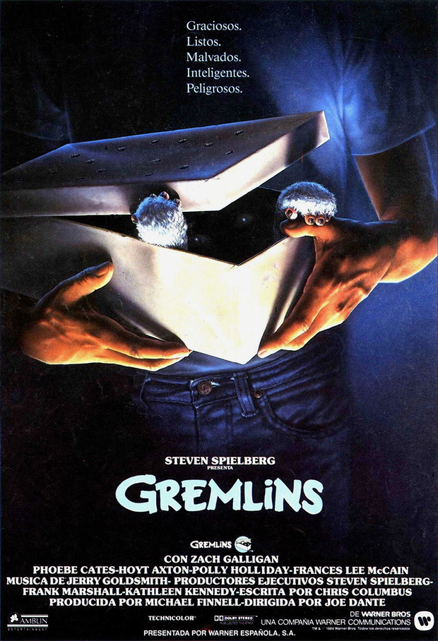 Póster de la película Gremlins