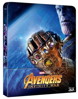 Vengadores: Infinity War en Steelbook en 3D y 2D