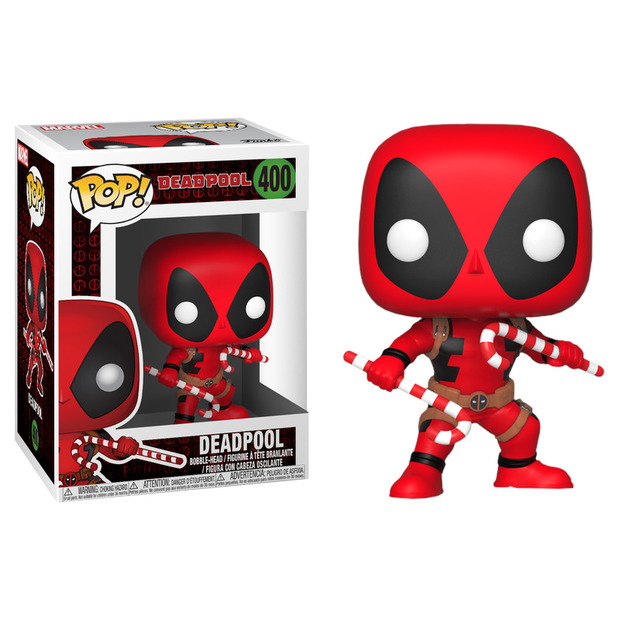 Funko - Figura Deadpool - Deadpool (con bastones de caremelo)