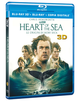 En el Corazón del Mar en 3D y 2D