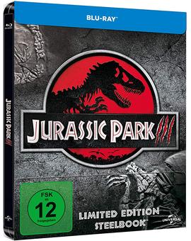 Jurassic Park III (Parque Jurásico III) en Steelbook