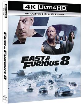 Fast & Furious 8 en UHD 4K/Incluye castellano en UHD 4K. Sin castellano en Blu-ray