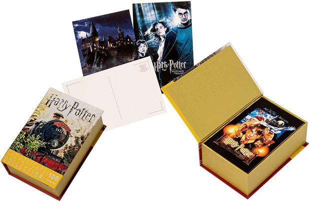 Estuche de 100 postales de Harry Potter