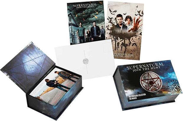 Estuche de 100 postales de la serie Supernatural (Sobrenatural)