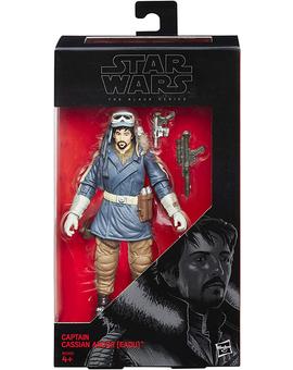 Figura del Capitán Cassian Andor en Star Wars: Rogue One (15 cm) (Hasbro - The Black Series)