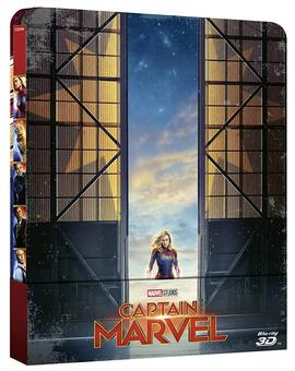 Capitana Marvel en Steelbook en 3D y 2D