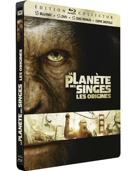 El Origen del Planeta de los Simios en Steelbook