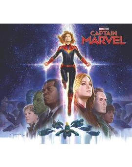 Libro en inglés "The Art of Captain Marvel" (Capitana Marvel)