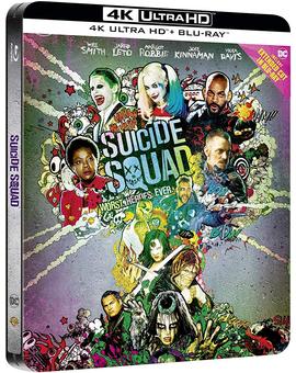 Escuadrón Suicida en UHD 4K en Steelbook