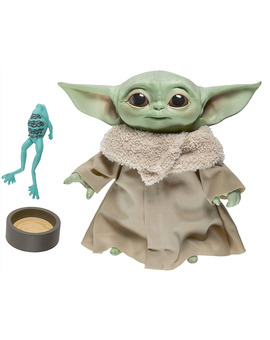 Muñeco de Baby Yoda (The Child) con sonidos de la serie The Mandalorian de Star Wars (19 cm)