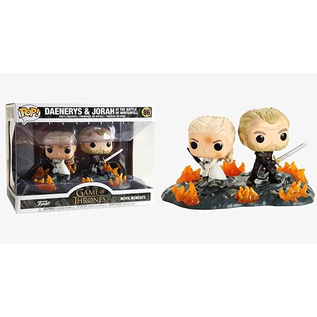 Funko - Figura Game of Thrones (Juego de Tronos) - Daenerys y Jorah (Movie Moments)