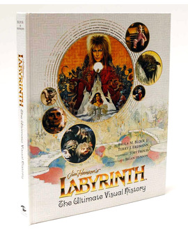 Libro de arte en inglés de Dentro del Laberinto "Labyrinth: The Ultimate Visual History"