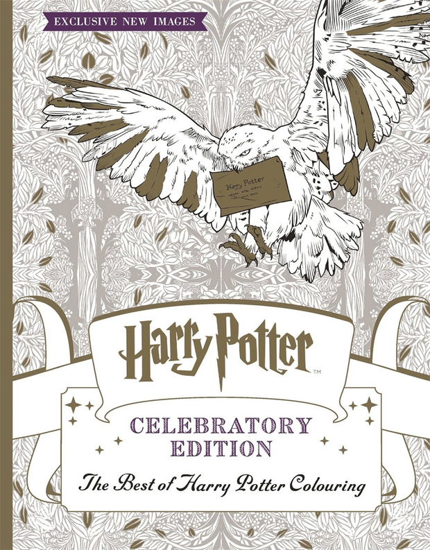 Libro para colorear "The Best of Harry Potter Colouring Book"