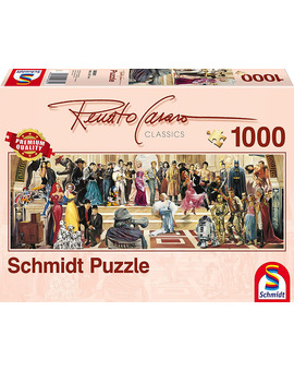 Puzzle de personajes del Cine (1000 piezas)