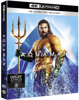Aquaman en UHD 4K/Incluye castellano en UHD 4K y Blu-ray