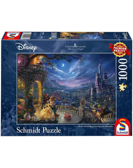 Puzzle de La Bella y la Bestia de Disney (1000 piezas) 