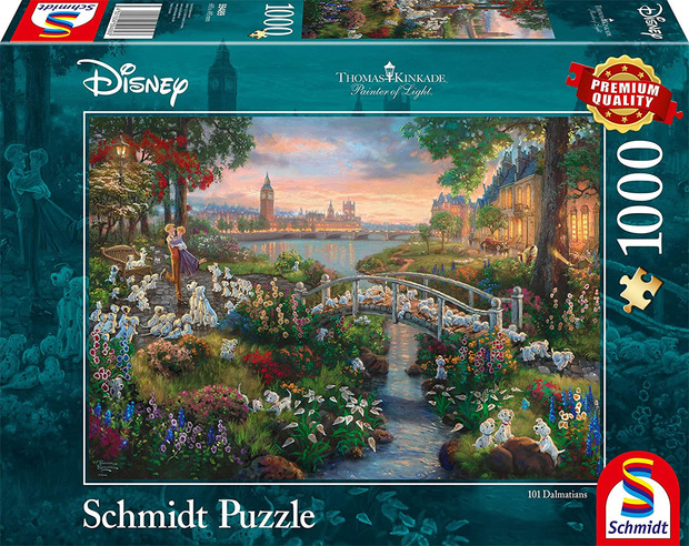 Puzzle de 101 Dálmatas de Disney (1000 piezas) 