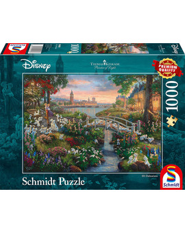 Puzzle de 101 Dálmatas de Disney (1000 piezas) 