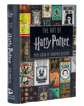 Mini libro en inglés "The Art of Harry Potter: Mini Book of Graphic Design"
