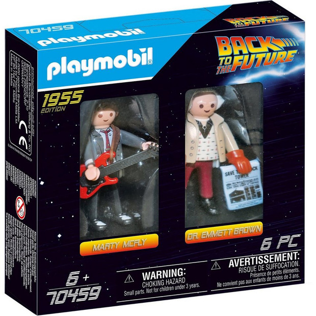 Playmobil de Regreso al Futuro 1955 Edition con Marty Mcfly y Doc