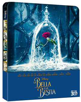 La Bella y la Bestia en Steelbook en 3D