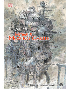 Libro de arte en inglés "The Art of Howl's Moving Castle" (El Castillo Ambulante)