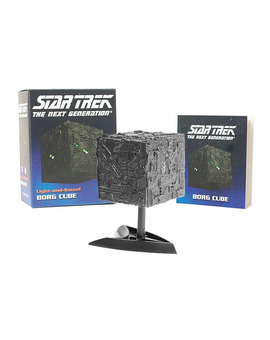 Mini figura del cubo Borg de Star Trek con luces y varios sonidos