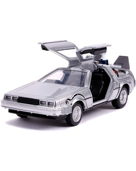 Réplica 1:32 del coche Delorean de Regreso al Futuro (10 cm)