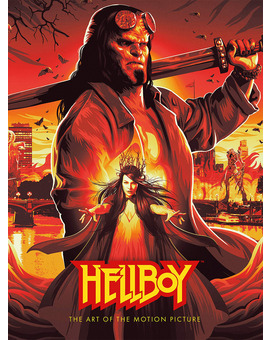 Libro de arte en inglés "Hellboy. The Art Of The Motion Picture"