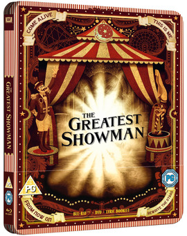 El Gran Showman en Steelbook