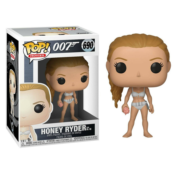 Funko - Figura James Bond (007) - Honey Ryder en el Dr. No