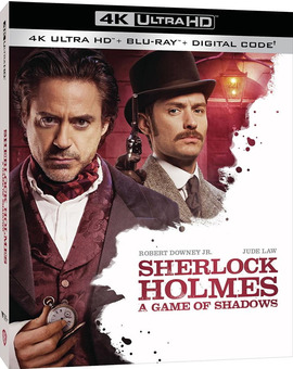 Sherlock Holmes: Juego de Sombras en UHD 4K