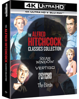 Pack Alfred Hitchcock Classics Collection en UHD 4K