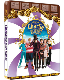 Charlie y la Fábrica de Chocolate en Steelbook