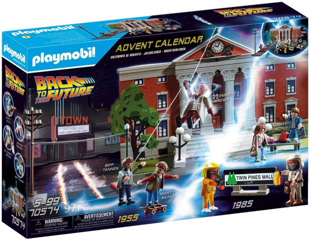 Playmobil de Regreso al Futuro - Calendario de Adviento