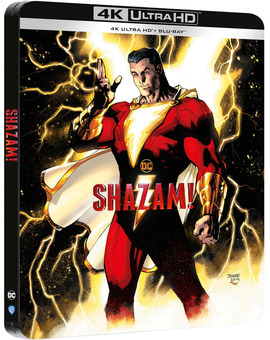 ¡Shazam! en UHD 4K en Steelbook