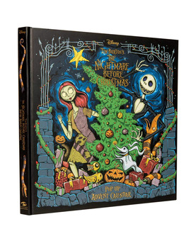 Libro en inglés "Disney Tim Burton's The Nightmare Before Christmas Pop-Up Advent Calendar"